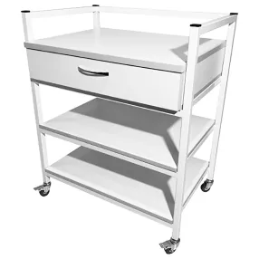 стол лабораторный мобильный слм 17.001 (белый)