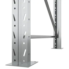 дополнительная секция стеллажа паллетного 6000х1800х1100 мм (85.1.5), 4 яруса