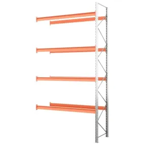 дополнительная секция стеллажа паллетного 6000х2700х1100 мм (85.1.5), 4 яруса