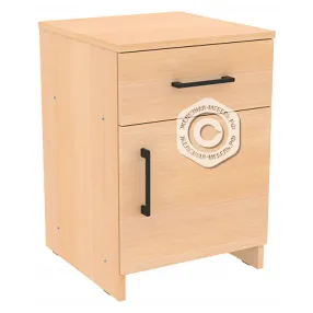 тумба с ящиком прикроватная 580х400х420, лдсп 16 мм (2 полки)