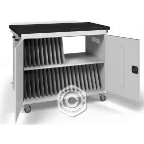 тележка для хранения 30 ноутбуков и планшетов 17,3 дюймов, вариант 2