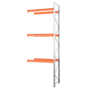 дополнительная секция стеллажа паллетного 5000х1800х1100 мм (85.1.5), 3 яруса