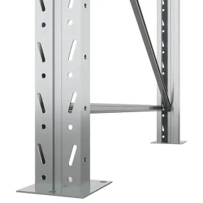 дополнительная секция стеллажа паллетного 4500х2700х1100 мм (85.1.5), 3 яруса