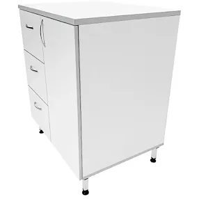 стол-тумба лабораторная тл 18.006 (белый)