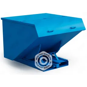 контейнер металлический самоопрокидывающийся коа-03 с крышкой